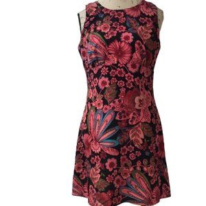 All That Jazz 👗Pink Floral Sleeveless Dress Size S/M